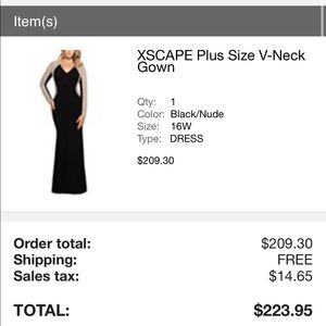 Plus size dress